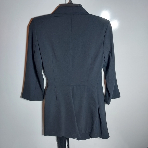 ZARA  fringed jumpsuit blazer - Picture 9 of 10